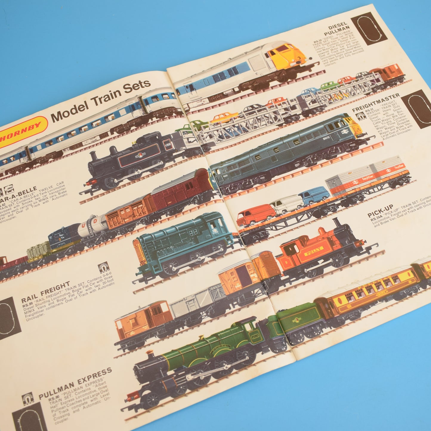 Vintage 1960s Hornby Train Catalogues & Key