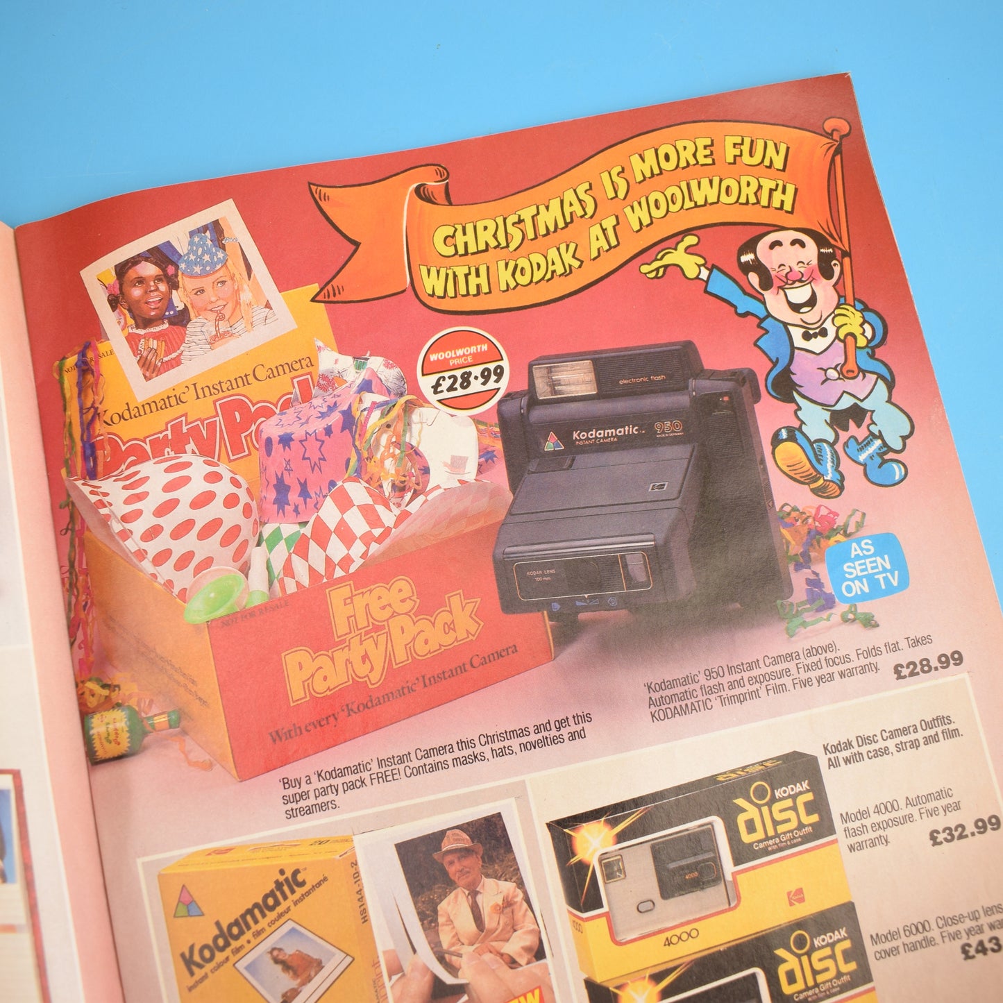 Vintage 1980s Woolworths Christmas Catalogue