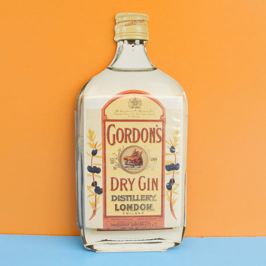 Vintage 1970s Gordons Gin Notepad by Vintage