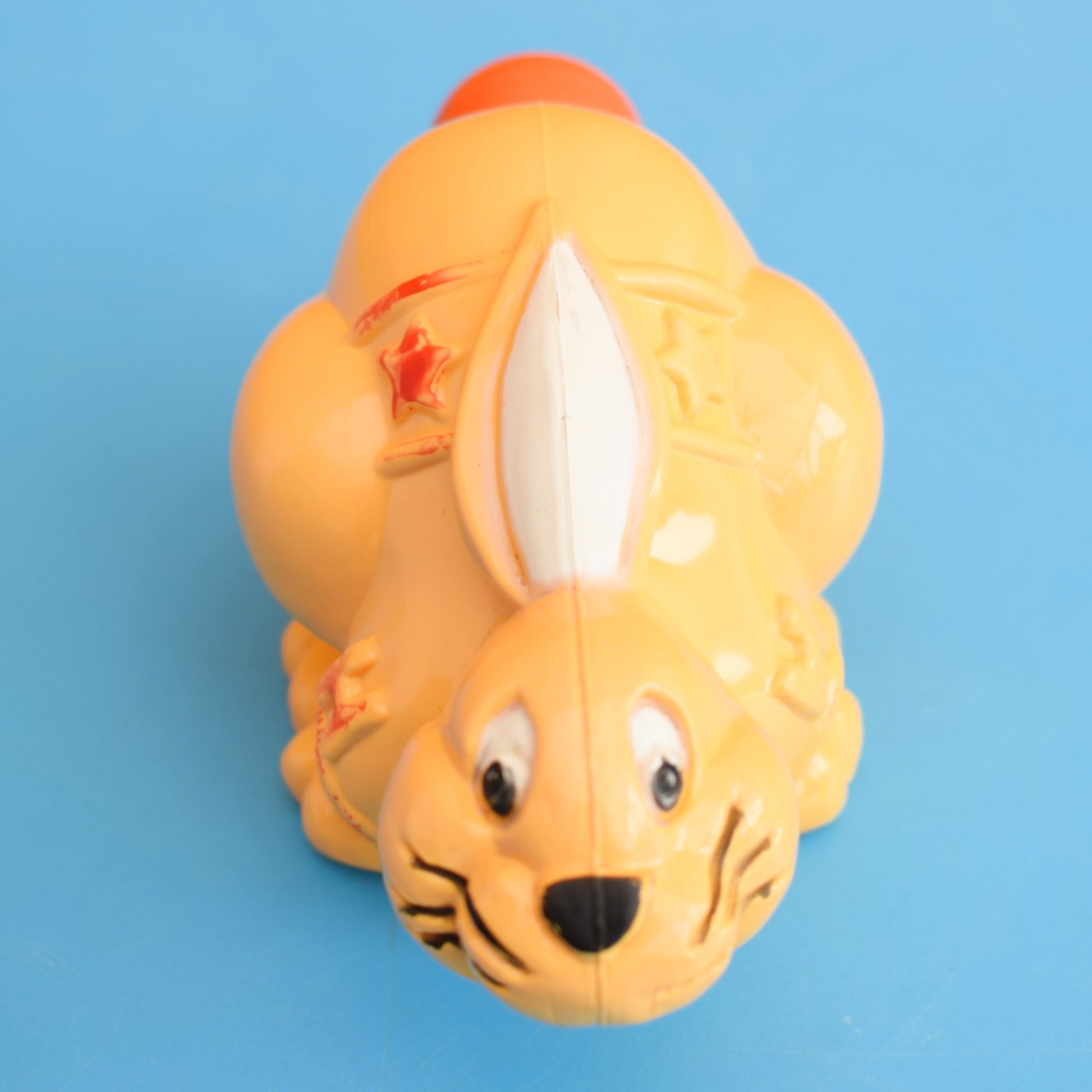 Vintage 1970s Plastic Bubble Bath Bottle- Bunny by Pineapple Retro