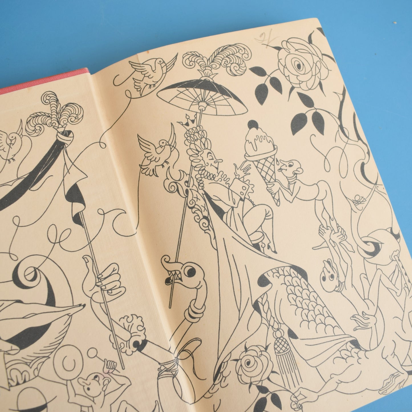 Vintage 1950s Rose Fairy Book- Andrew Lang by Pineapple Retro