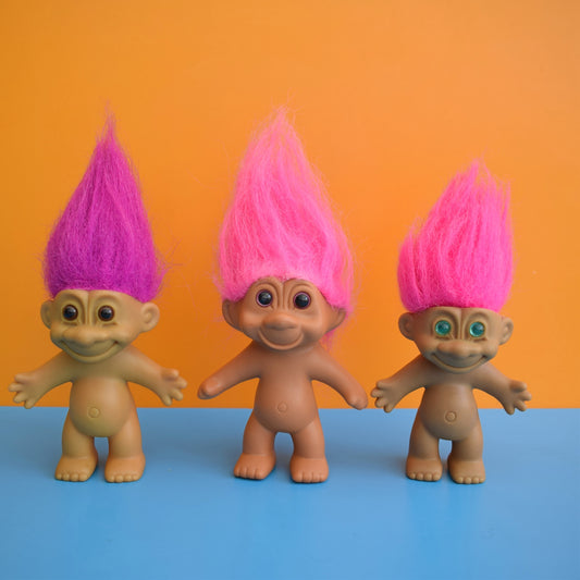 Vintage 1990s Trolls - Various - Pink Haired by Vintage