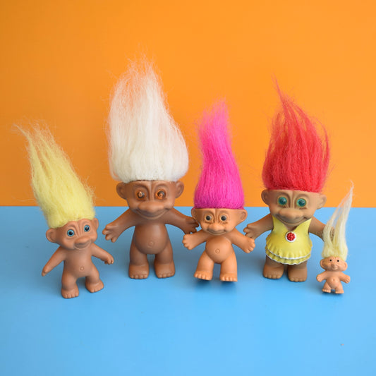Vintage 1990s Trolls - Various Makes by Vintage