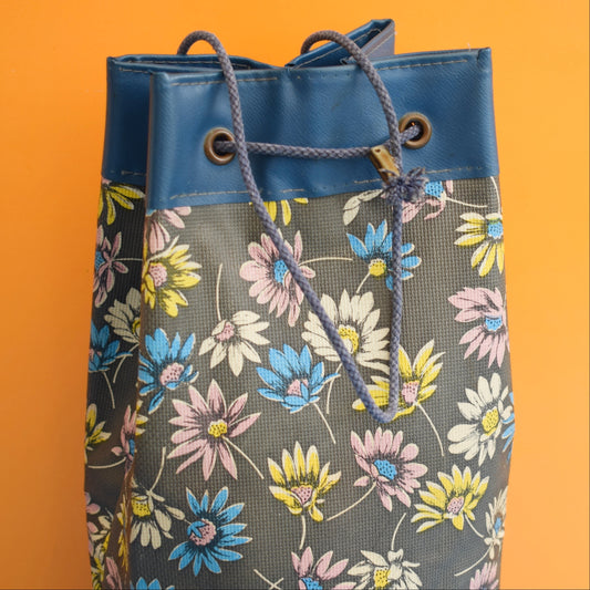 Vintage 1960s Vinyl Bag / Storage