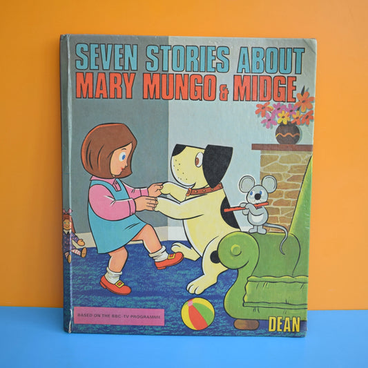 Vintage 1970s Large Mary Mungo & Midge Book by Pineapple Retro