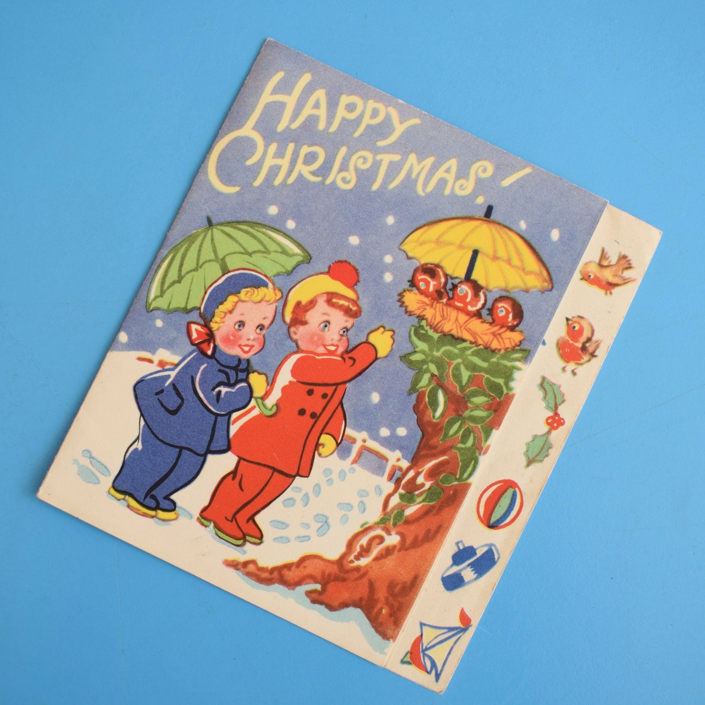 Vintage 1950s Christmas Greeting Cards - Unused