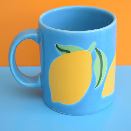 Vintage 1980s German Waechtersbach Mug - Lemon by Pineapple Retro