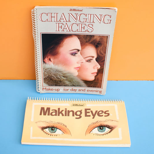 Vintage 1980s Makeup Books- St Michael