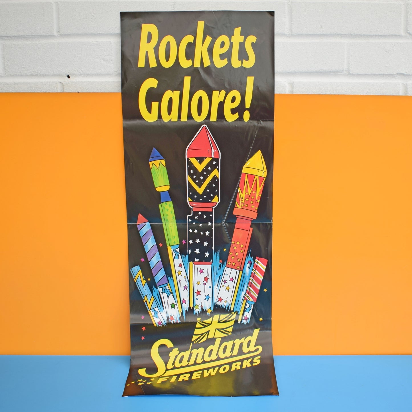 Vintage 1990s Fireworks Poster- Standard Fireworks