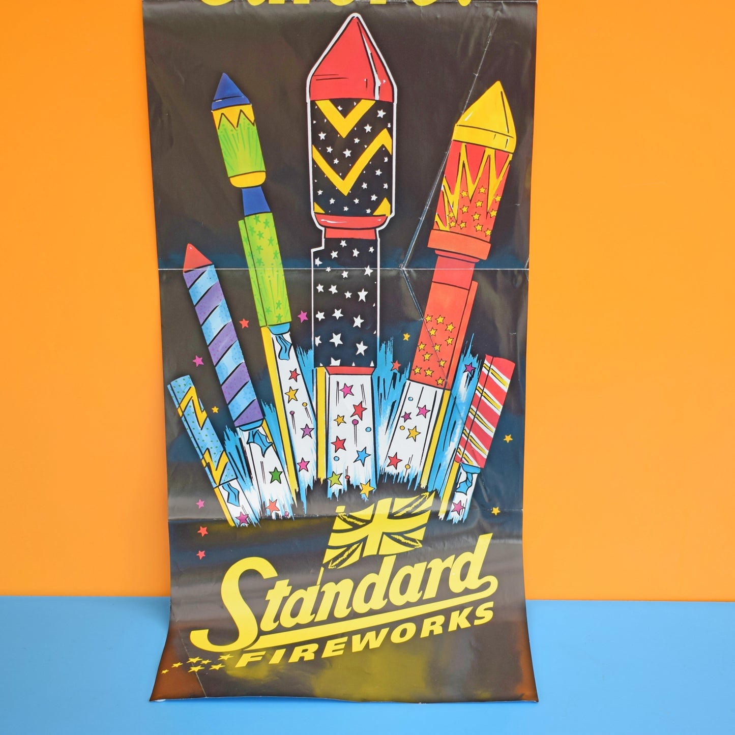 Vintage 1990s Fireworks Poster- Standard Fireworks