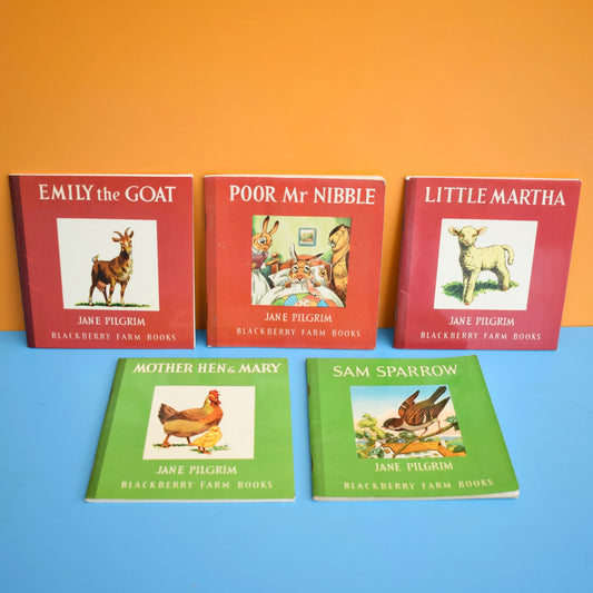 Vintage 1980s Blackberry Farm Books x5 Jane Pilgrim