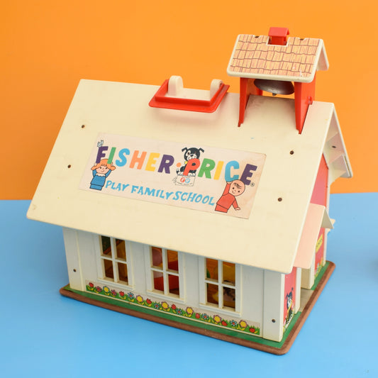 Vintage 1980s Fisher Price School House / Nursery by Pineapple Retro