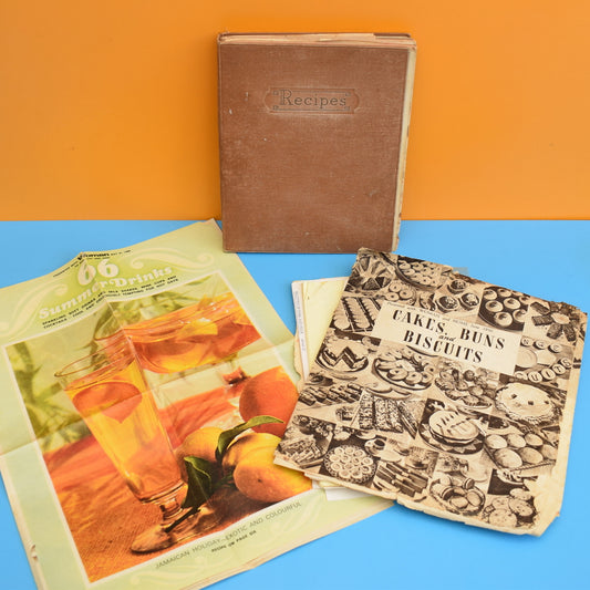 Vintage 1940s Recipe Book - Plus Fab 50s, 60s and 70s Recipes