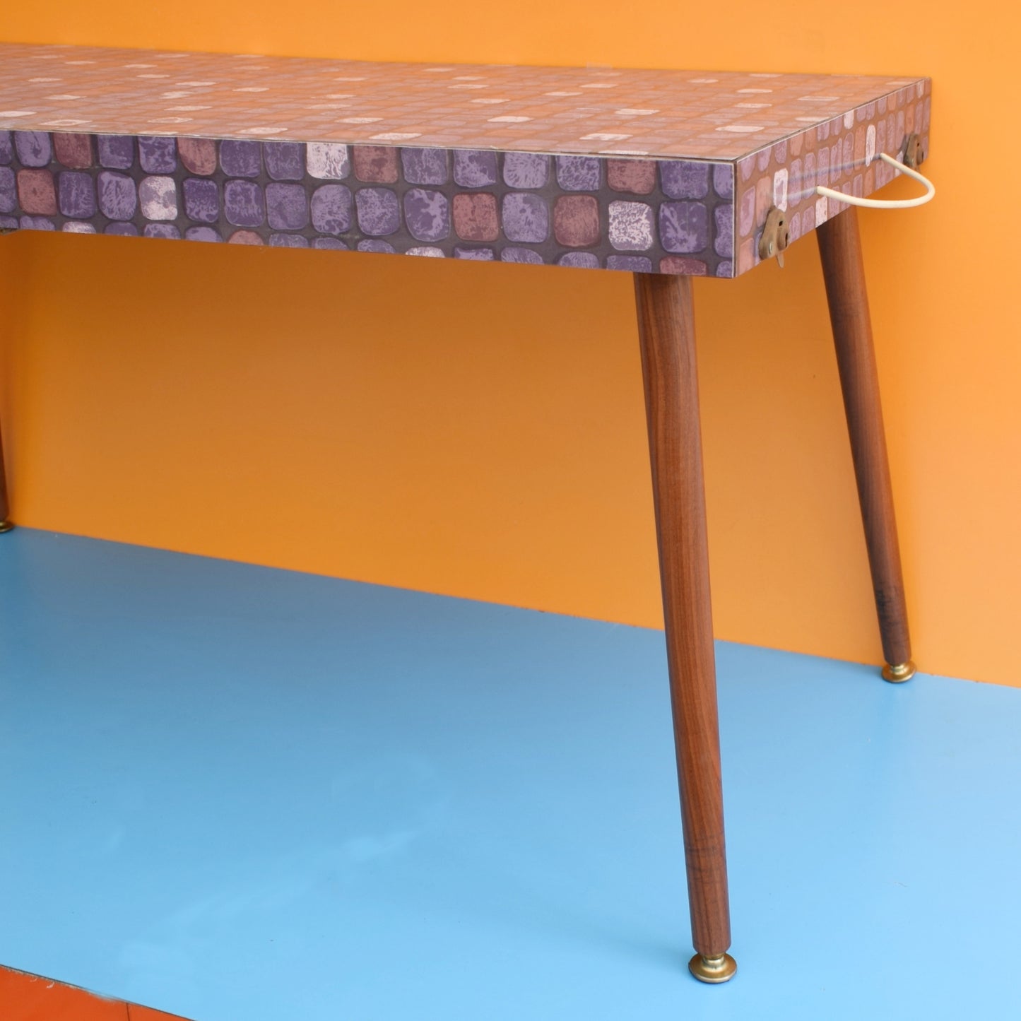 Vintage 1960s Formica Folding Picnic Table