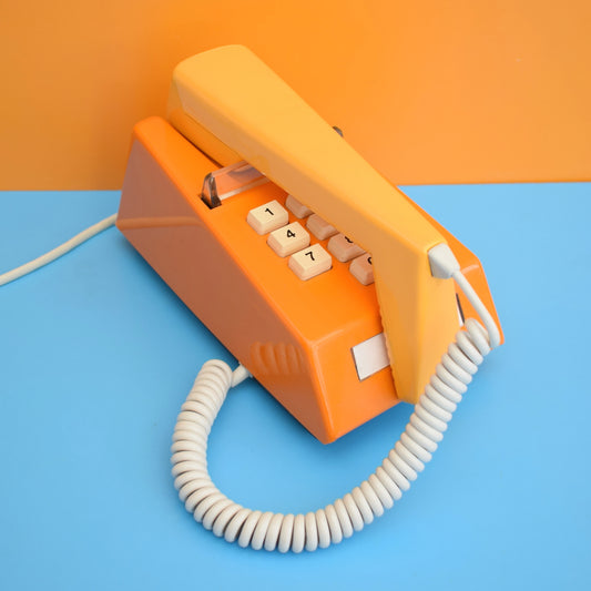 Vintage 1980s Snowdon Trimphone - Orange by Pineapple Retro