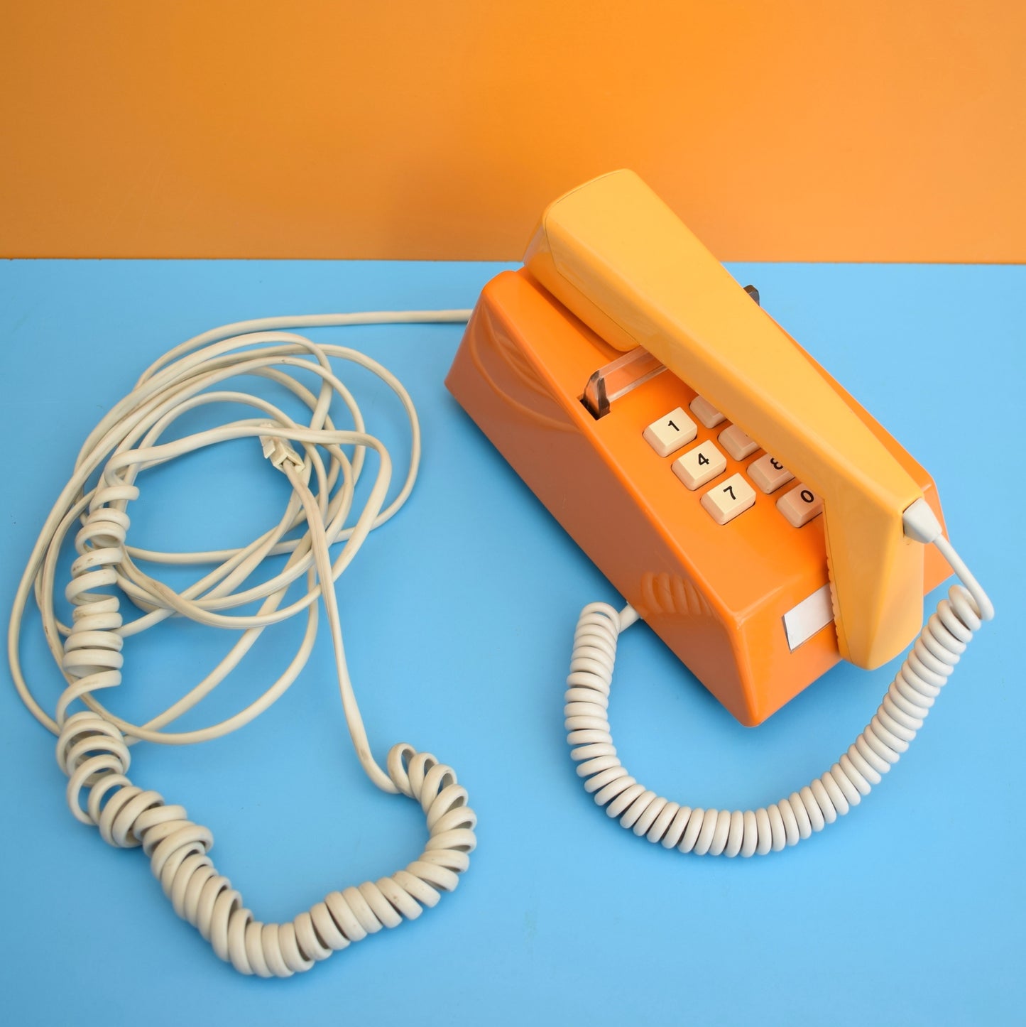 Vintage 1980s Snowdon Trimphone - Orange