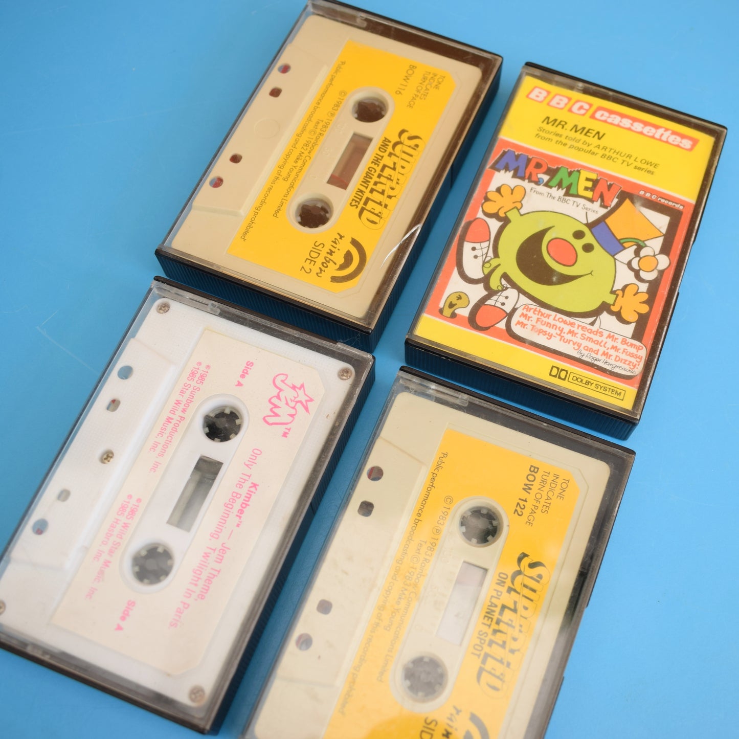 Vintage 1980s Kids Cassette Tapes
