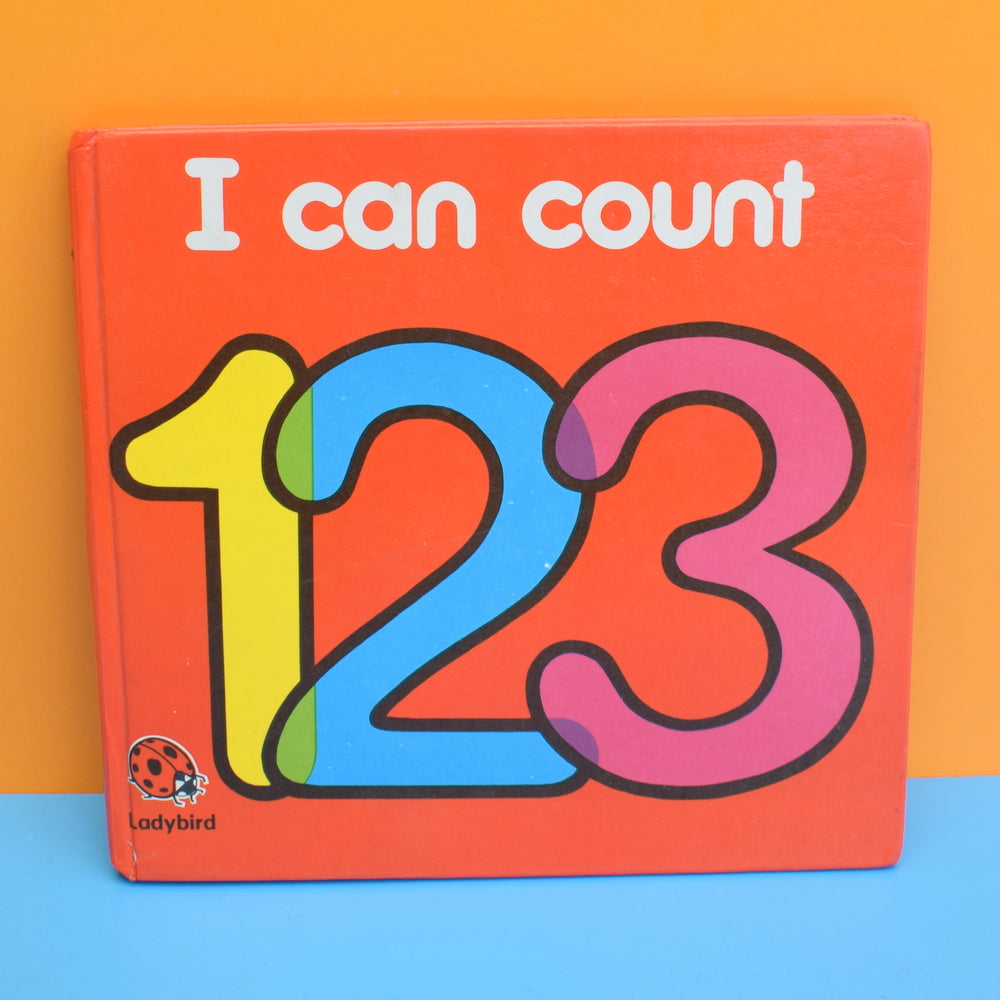Vintage 1980s Ladybird Book - I Can Count 123