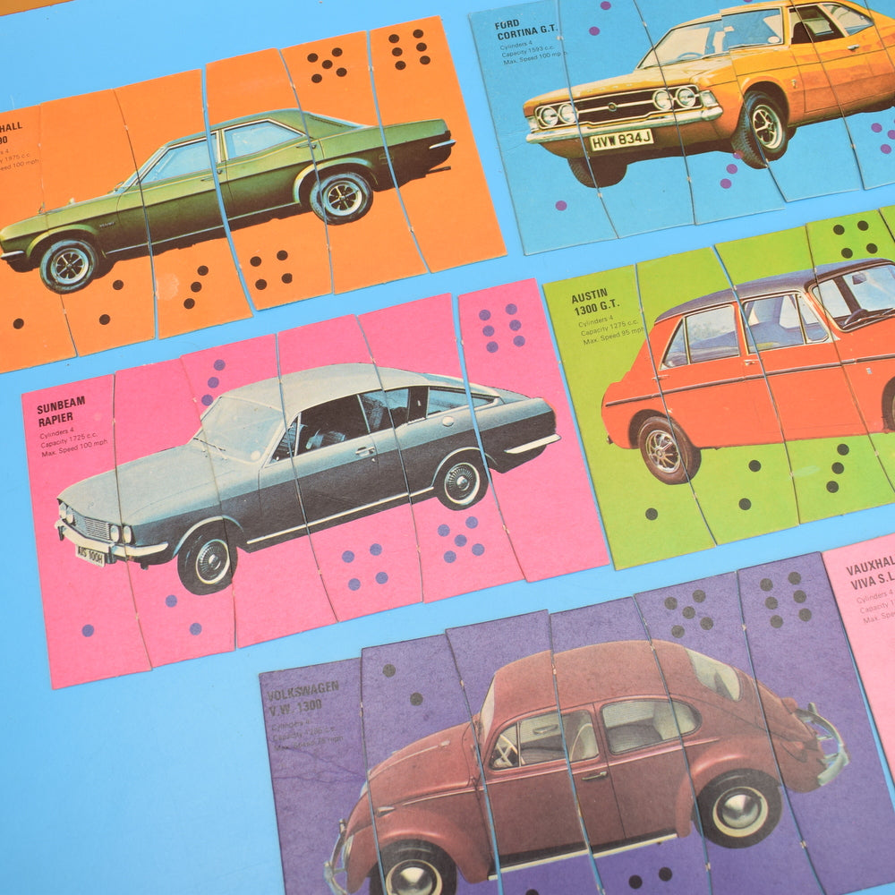 Vintage 1970s Car Capers Game- Complete