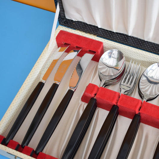 Vintage 1960s Cutlery Set - Lovely Quality- Boxed . by Pineapple Retro