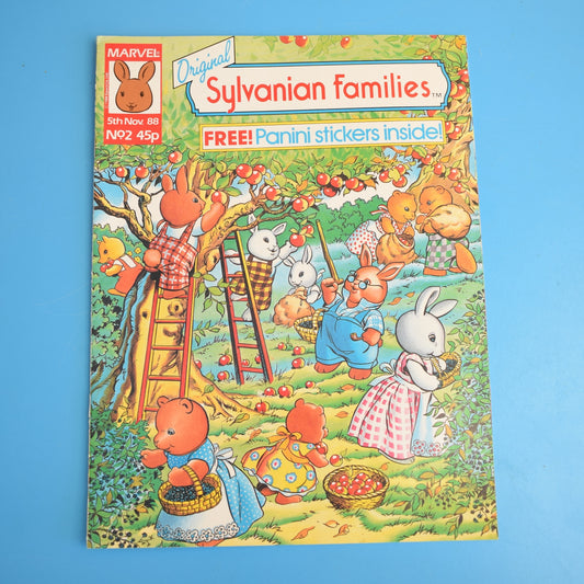 Vintage 1980s Sylvanian Families Magazine by Pineapple Retro
