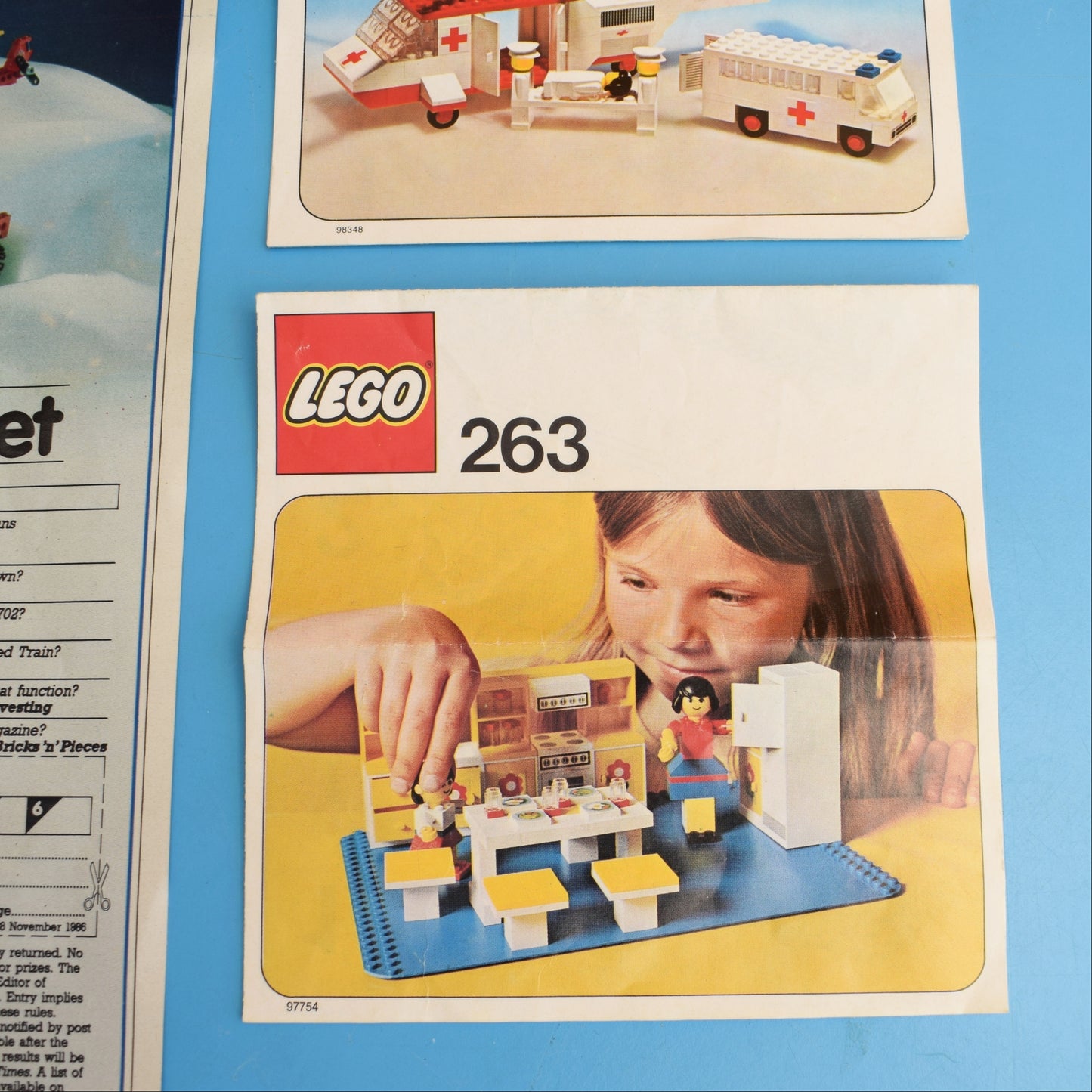Vintage 1970s/ 80s Lego Advertising