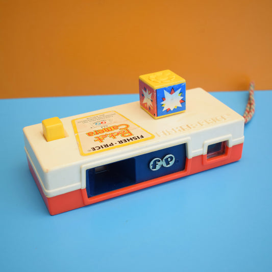 Vintage 1970s Fisher Price Pocket Camera Toy by Pineapple Retro