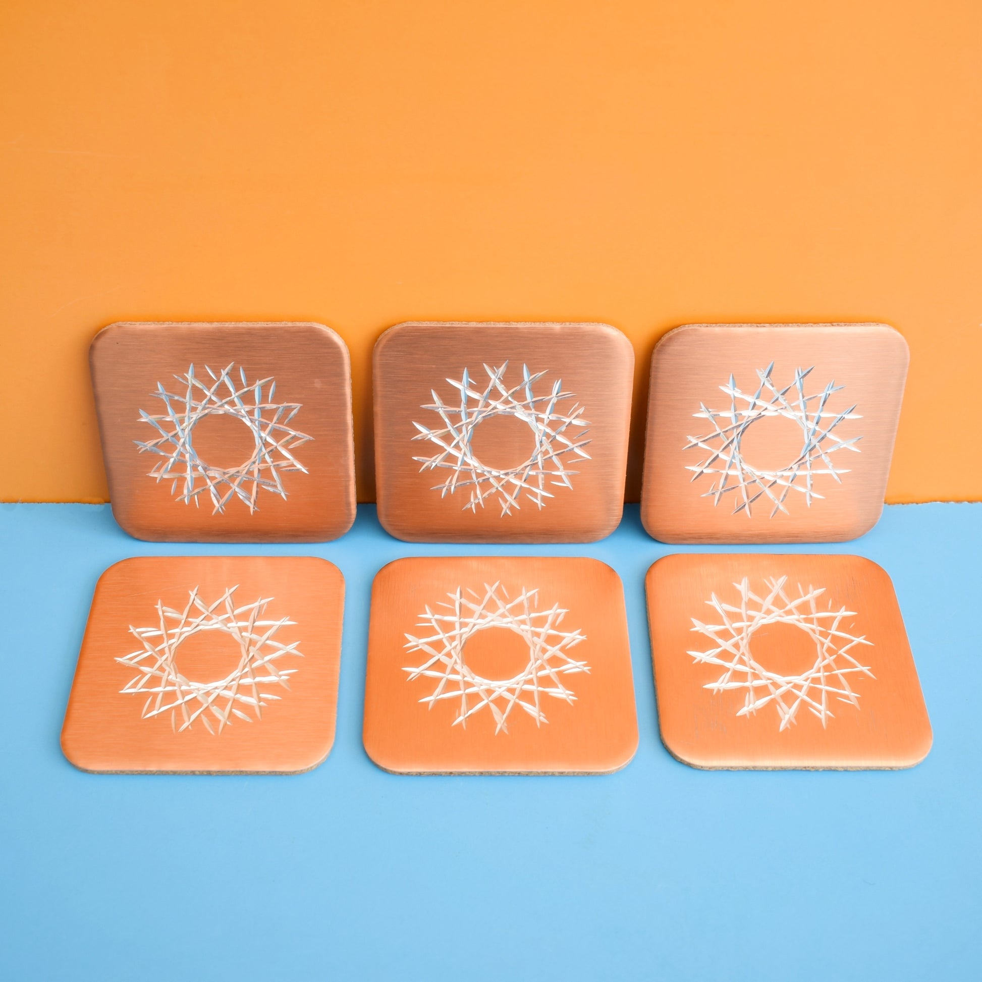 Vintage 1970s Coasters - Aluminium - Conrah by Vintage