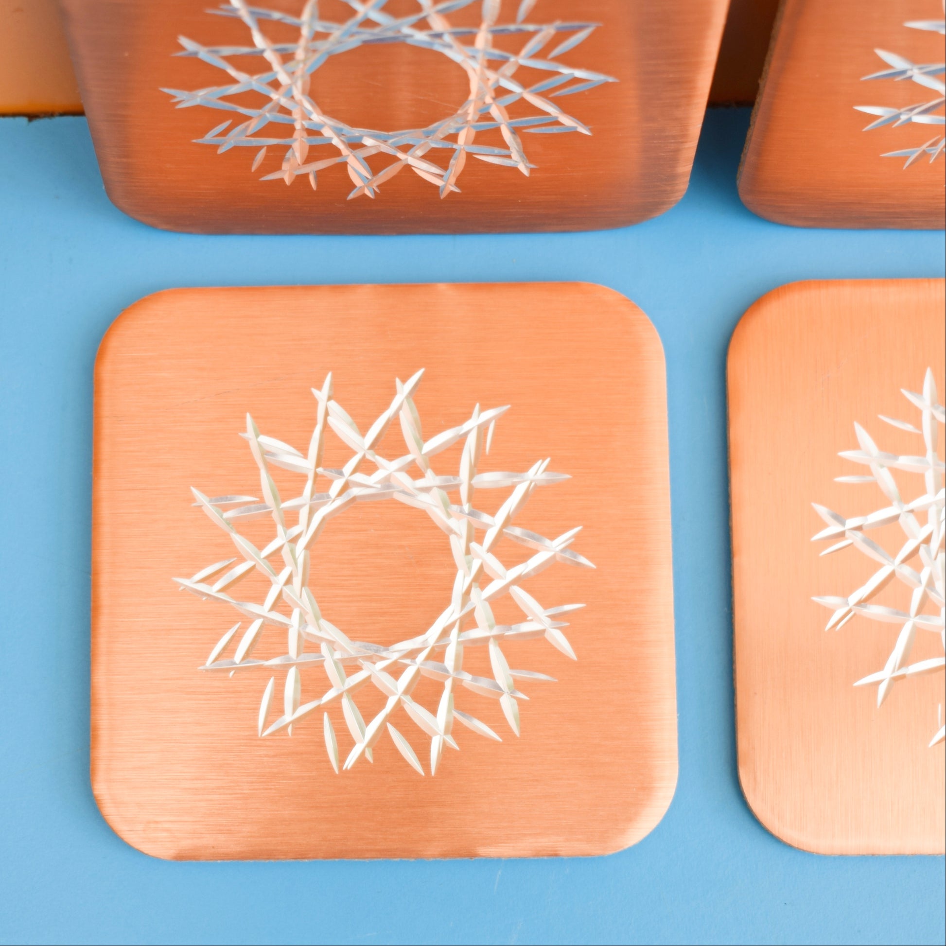 Vintage 1970s Coasters - Aluminium - Conrah by Vintage