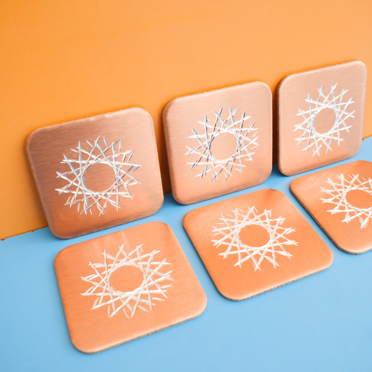 Vintage 1970s Coasters - Aluminium - Conrah by Vintage