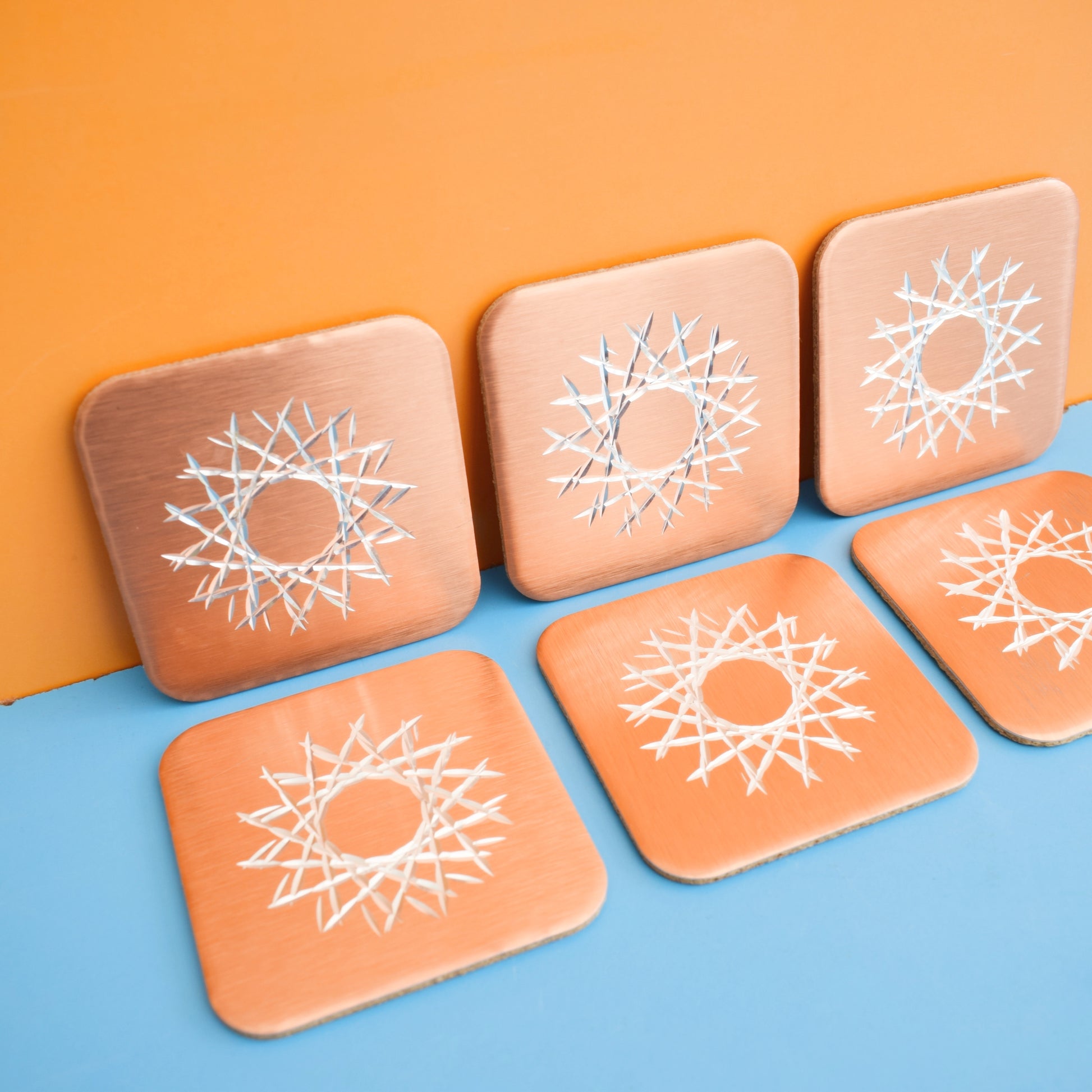 Vintage 1970s Coasters - Aluminium - Conrah by Vintage