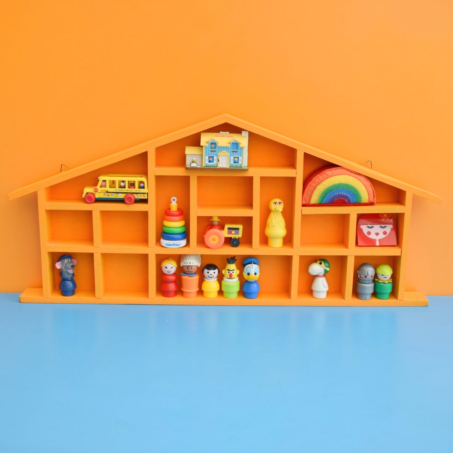 Vintage 1970s House Display Unit- Mini Collections