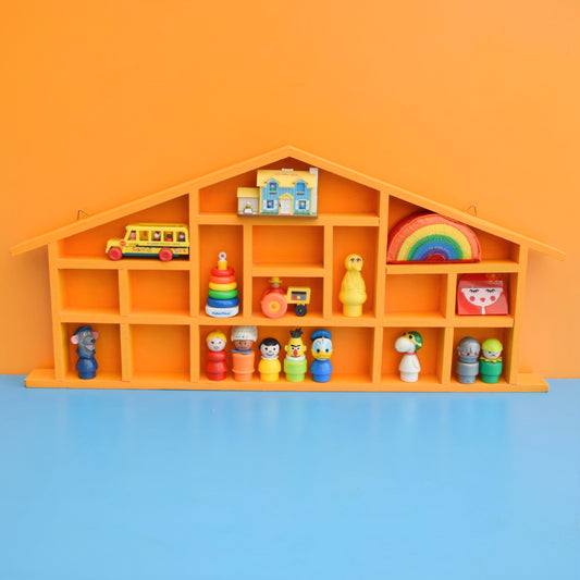 Vintage 1970s House Display Unit- Mini Collections by Pineapple Retro