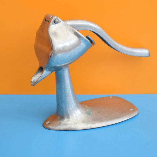 Vintage 1960s Stylish Aluminium Juicer - Austrian by Vintage