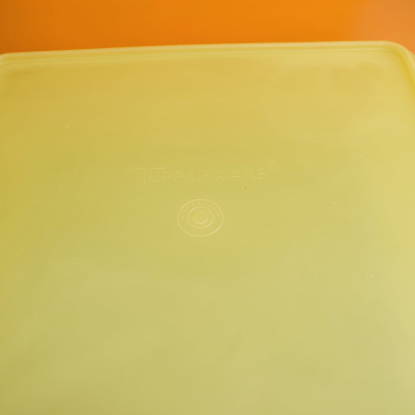 Vintage 1960s Huge Tupperware Container