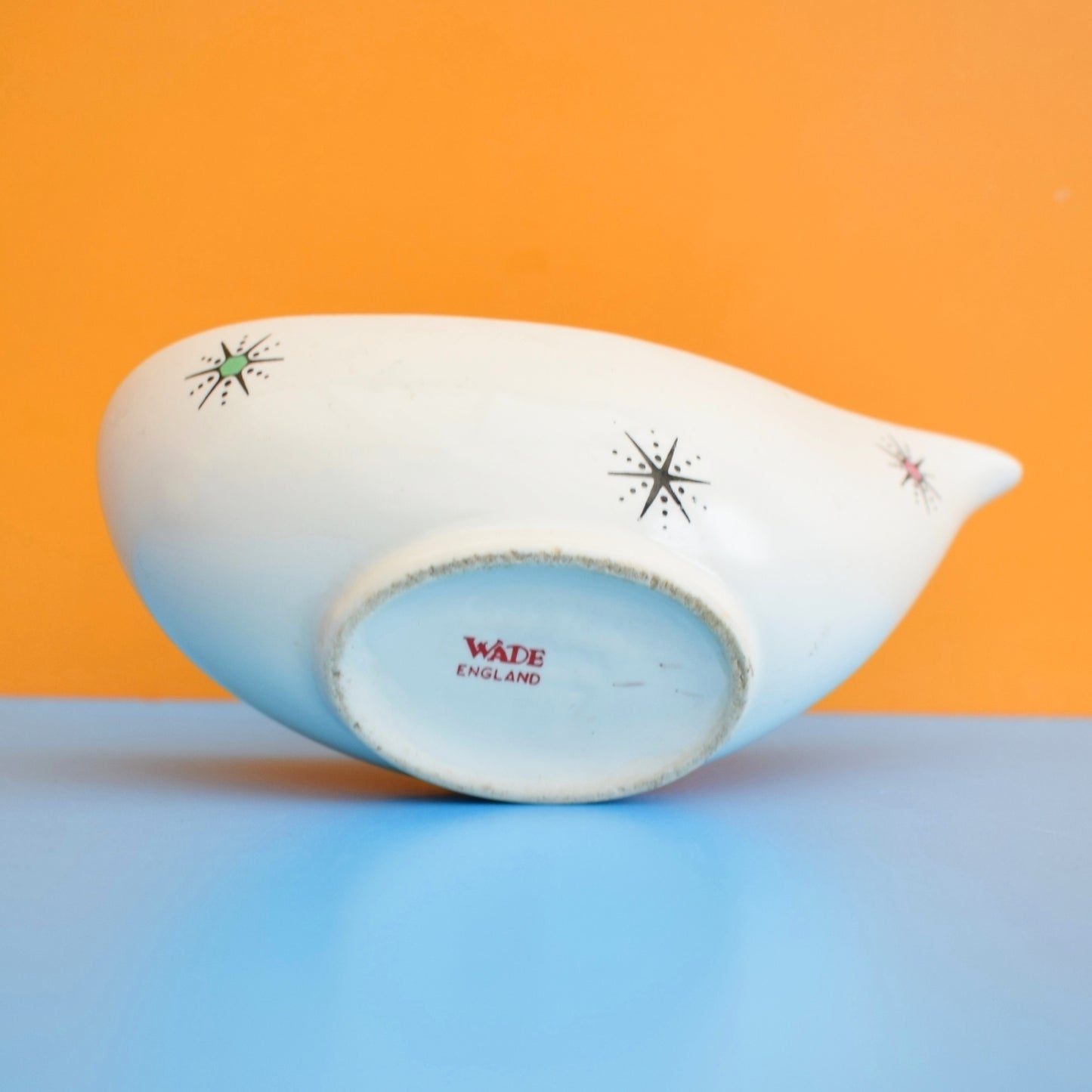 Vintage 1950s Wade China - Shooting Star Bowl / Spoon Rest