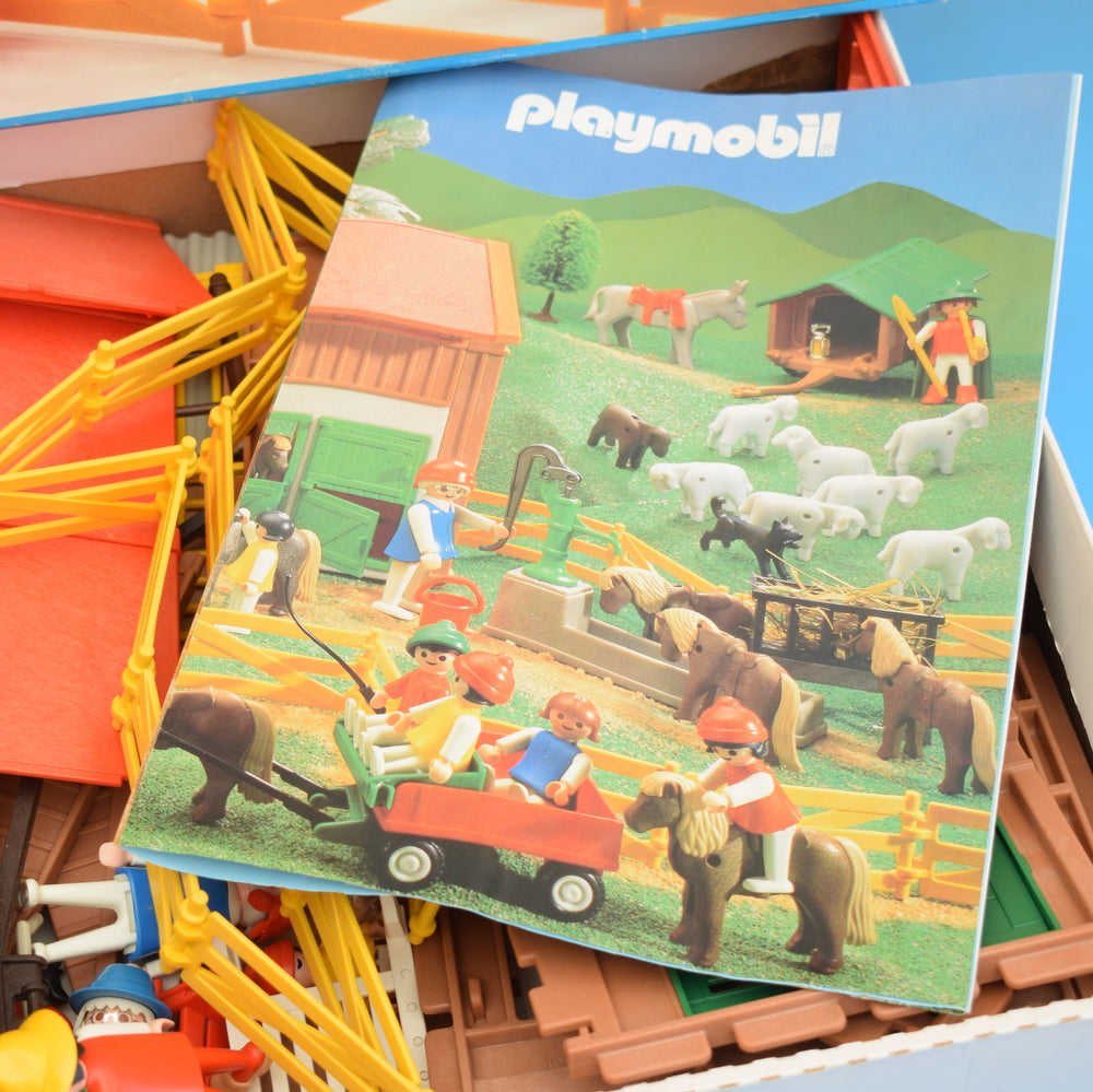Vintage 1970s Playmobil Stables - Boxed