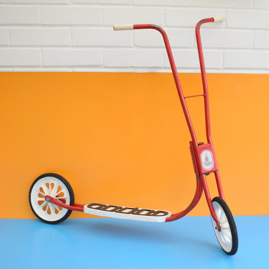 Vintage 1970s Raleigh Sunbeam Scooter - Red