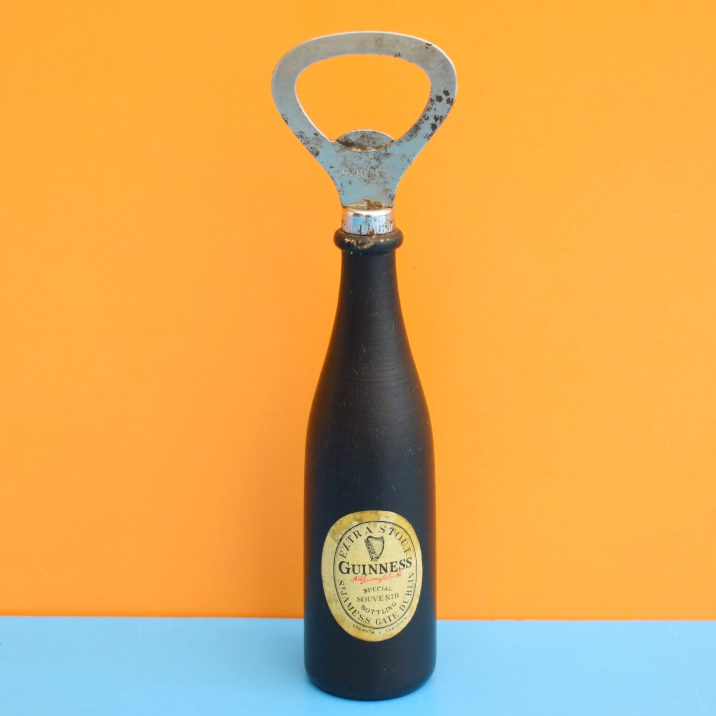 Vintage 1960s Guinness Bottle Opener - Home Bar