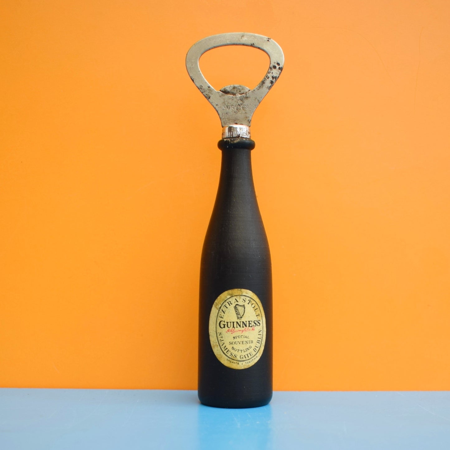 Vintage 1960s Guinness Bottle Opener - Home Bar
