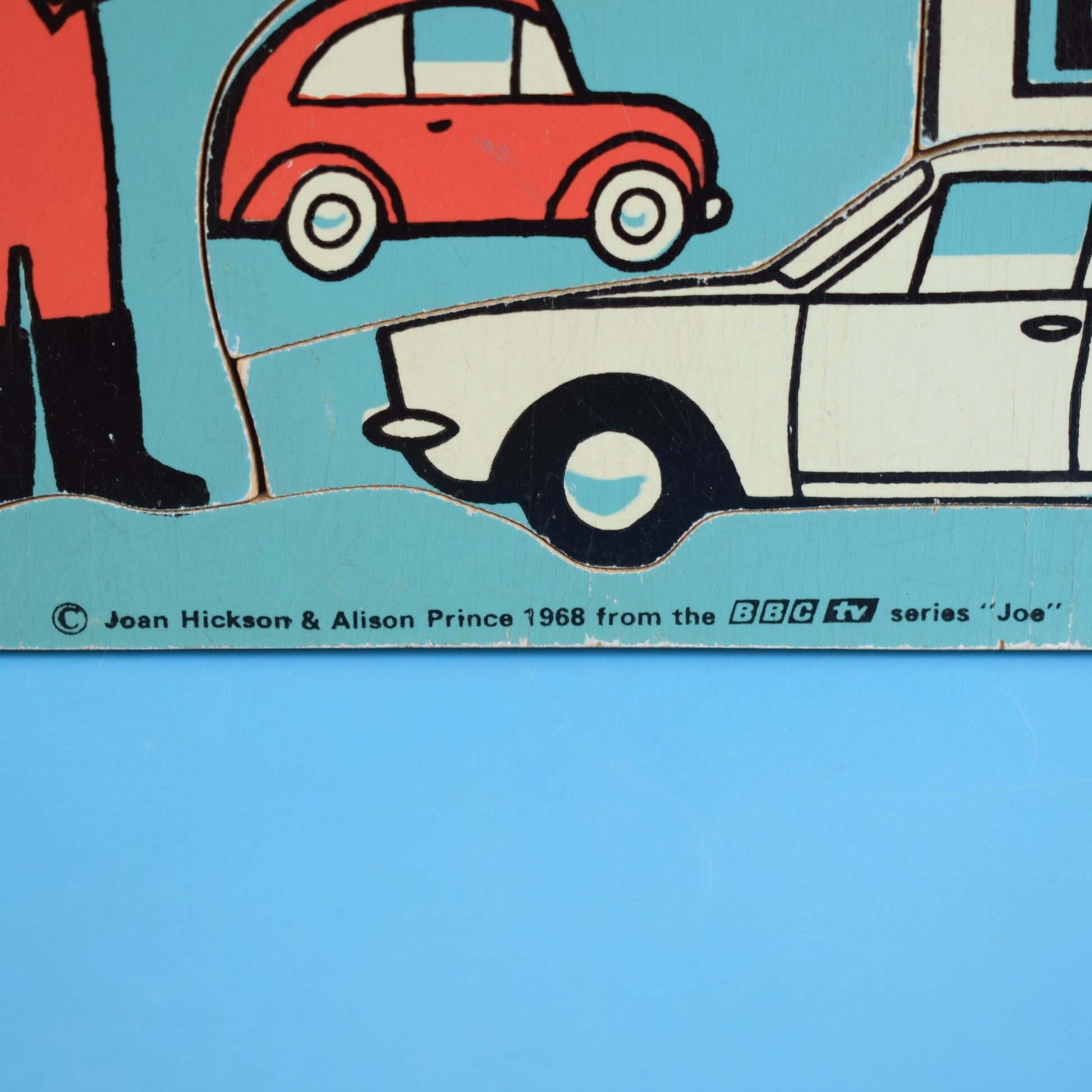 Vintage 1960s Jigsaw Puzzle - BBC Joe by Pineapple Retro