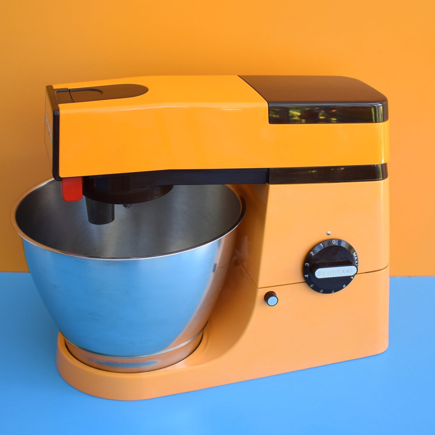 Vintage 1970s Kenwood Chef Food Mixer - Orange