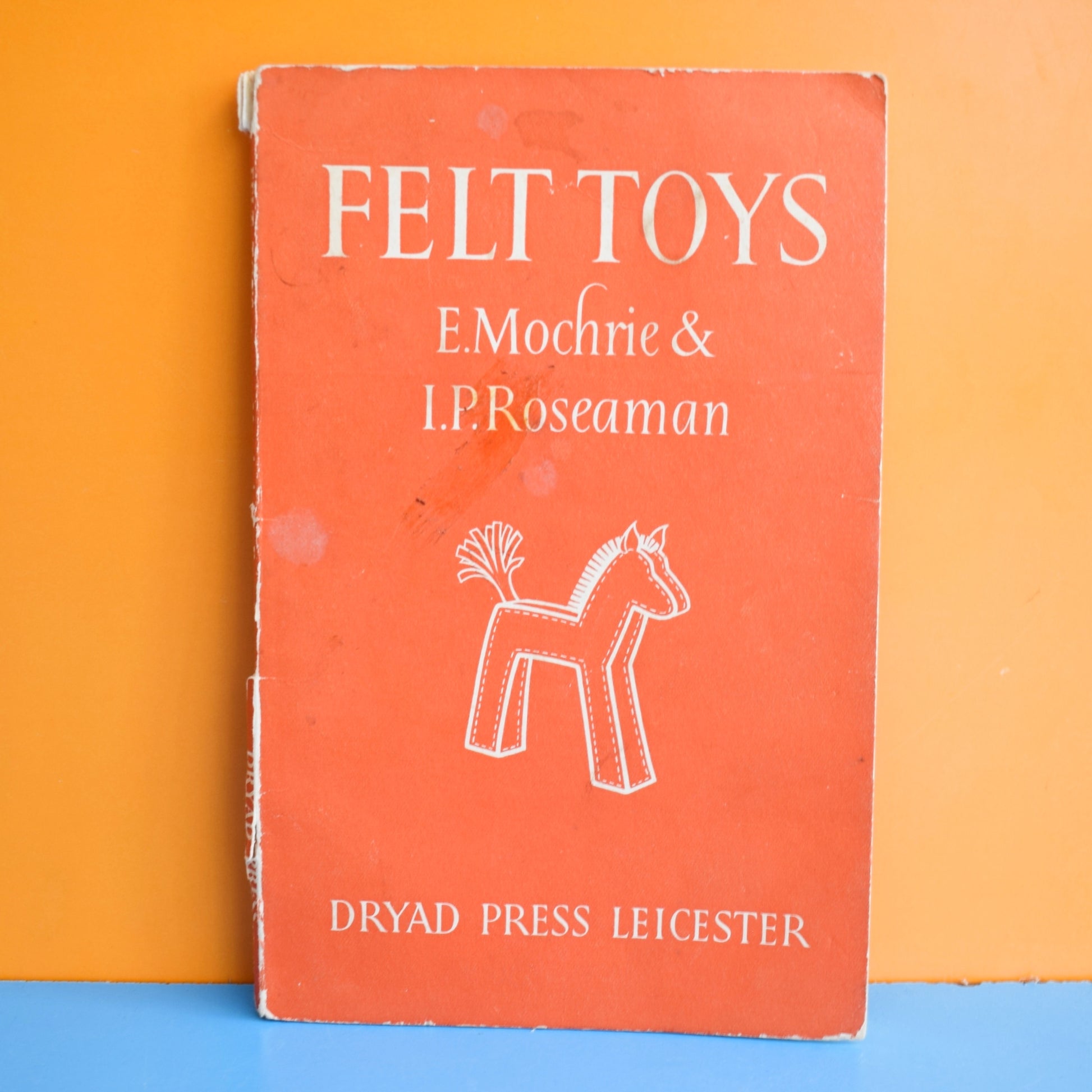 Vintage 1950s Craft Book - Felt Toys by Pineapple Retro