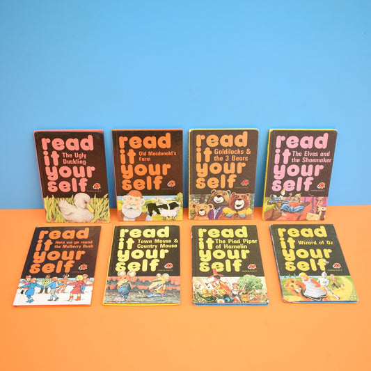 Vintage Ladybird Books - Read It Yourself - Selection