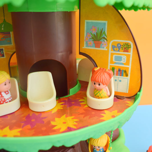 Vintage 1980s Boxed Palitoy Family Tree House by Pineapple Retro