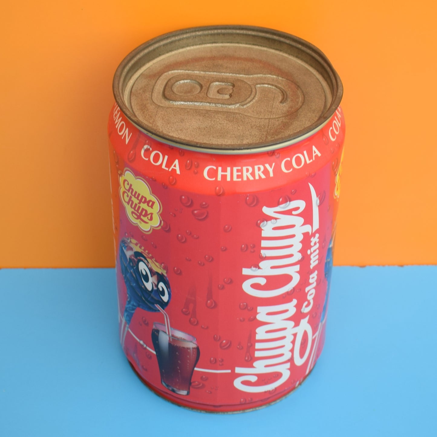 Vintage 1990s Pop Art Chupa Chups Tin