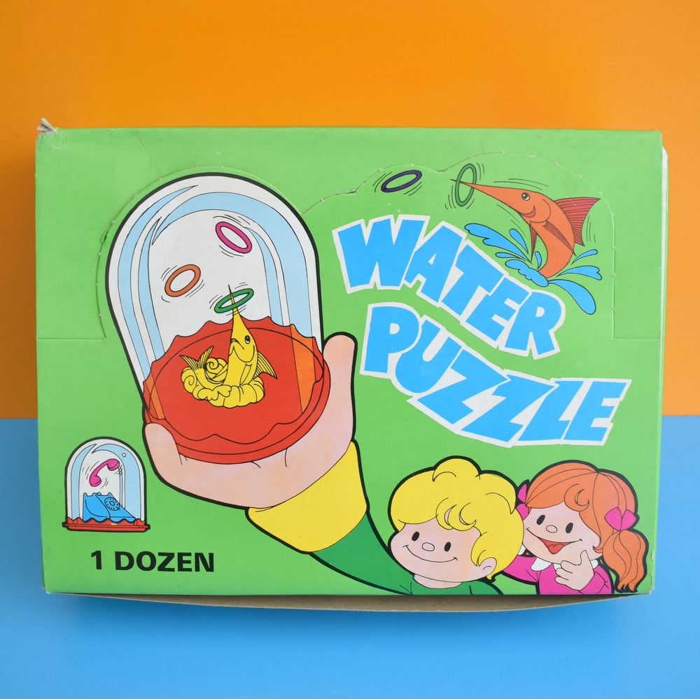 Vintage 1970s Water Puzzles - Unused Old Stock - Stocking Fillers