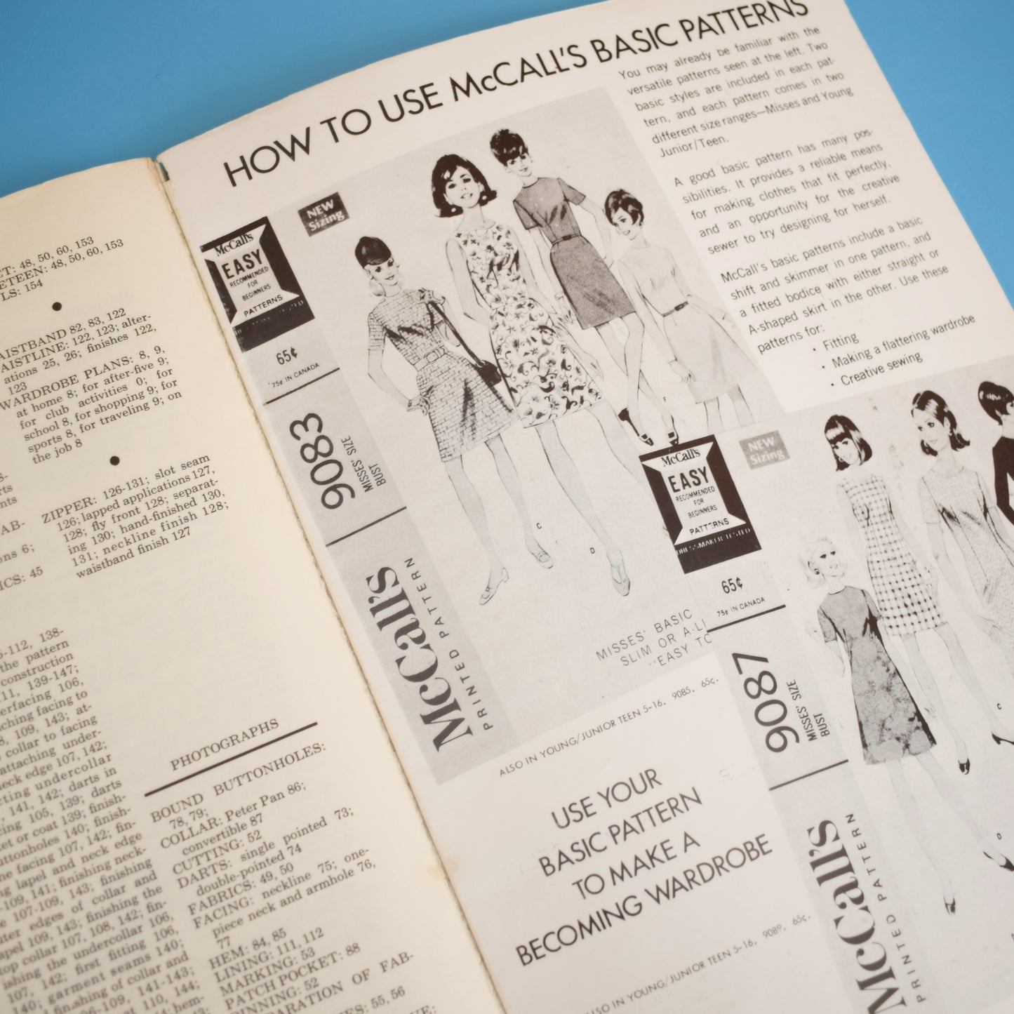 Vintage 1960s Dress Making - McCall's