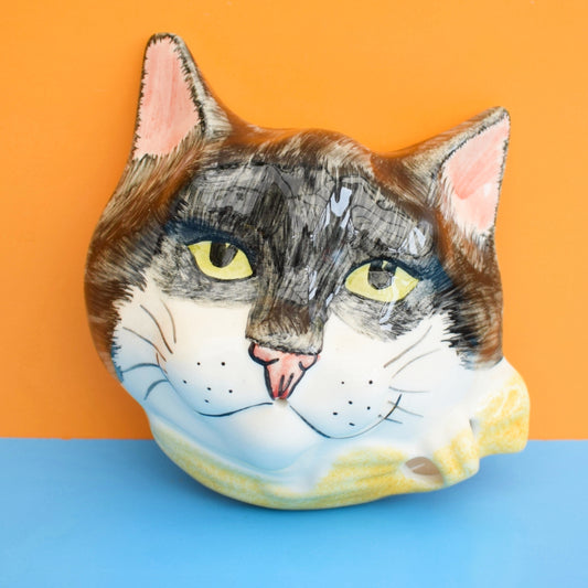 Vintage 1960s Babbacombe String Holder - Cat