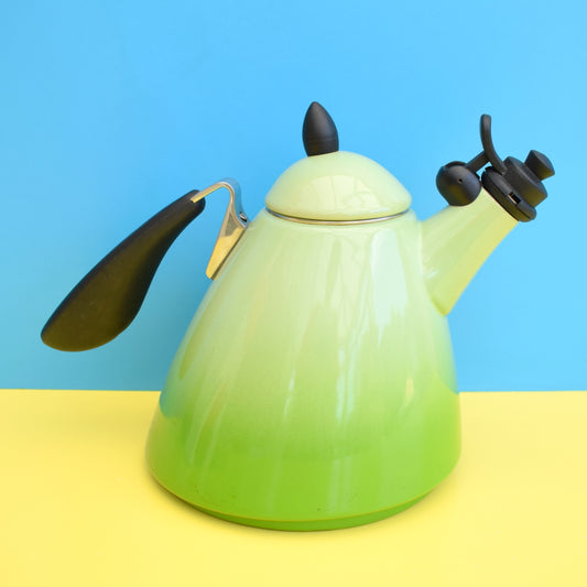 New Le Creuset Ogive Enamel Tea Pot / Kettle - Kiwi Green (Boxed)